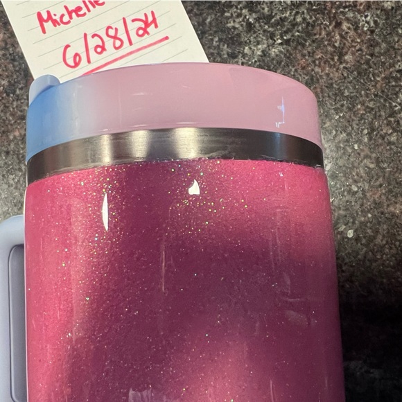 Custom Glitter Stanley Tumbler - Picture 8 of 9